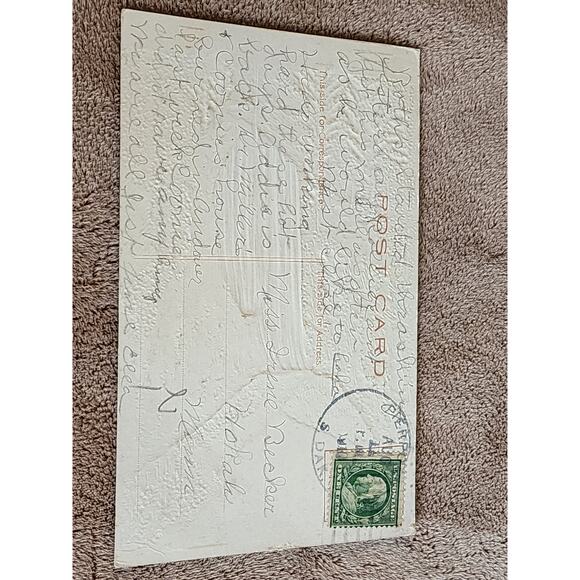 Postcard Lot c1909 Yellowstone National Park Firehole Cascade Old Faithful - Picture 2 of 9